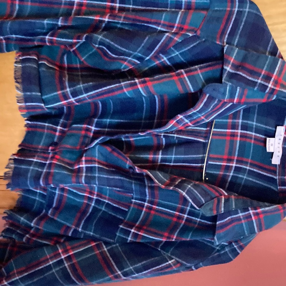 Women’s crop flannel